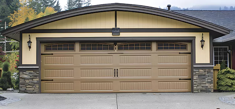 Residential Vinyl Roll Up Doors Kinston
